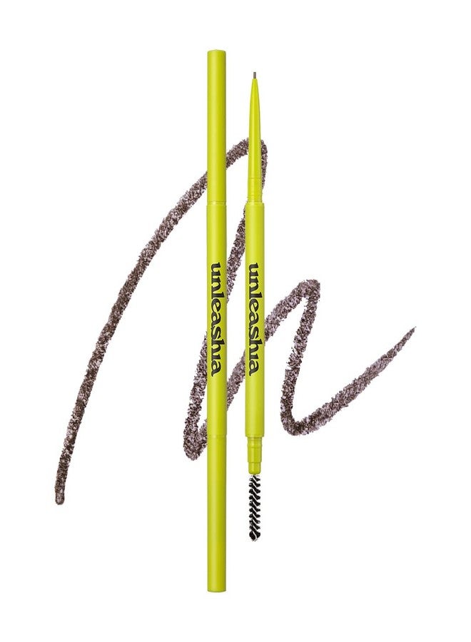 انليشا [Unleashia] قلم تحديد الحواجب Shaper Defining Eyebrow Fixer & Pencil (قلم رقم 2، بني كرافت) - Image 1